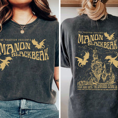 (TOG) -  Manon Blackbeak Throne of Glass Double-Sided Sweatshirt, Sarah J Maas Merch, Rowan Whitethorn, ACOTAR Crescent City Rhysand,Book Quote Shirt