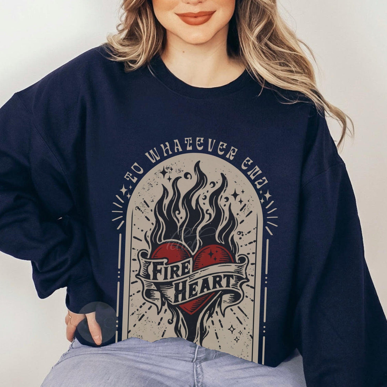 (TOG) -  Throne of Glass Fireheart Shirt, Fireheart Sweatshirt, Terrasen To Whatever End Kingdom Of Ash Shirt, ACOTAR Shirt, Aeline Galathynius, TOG