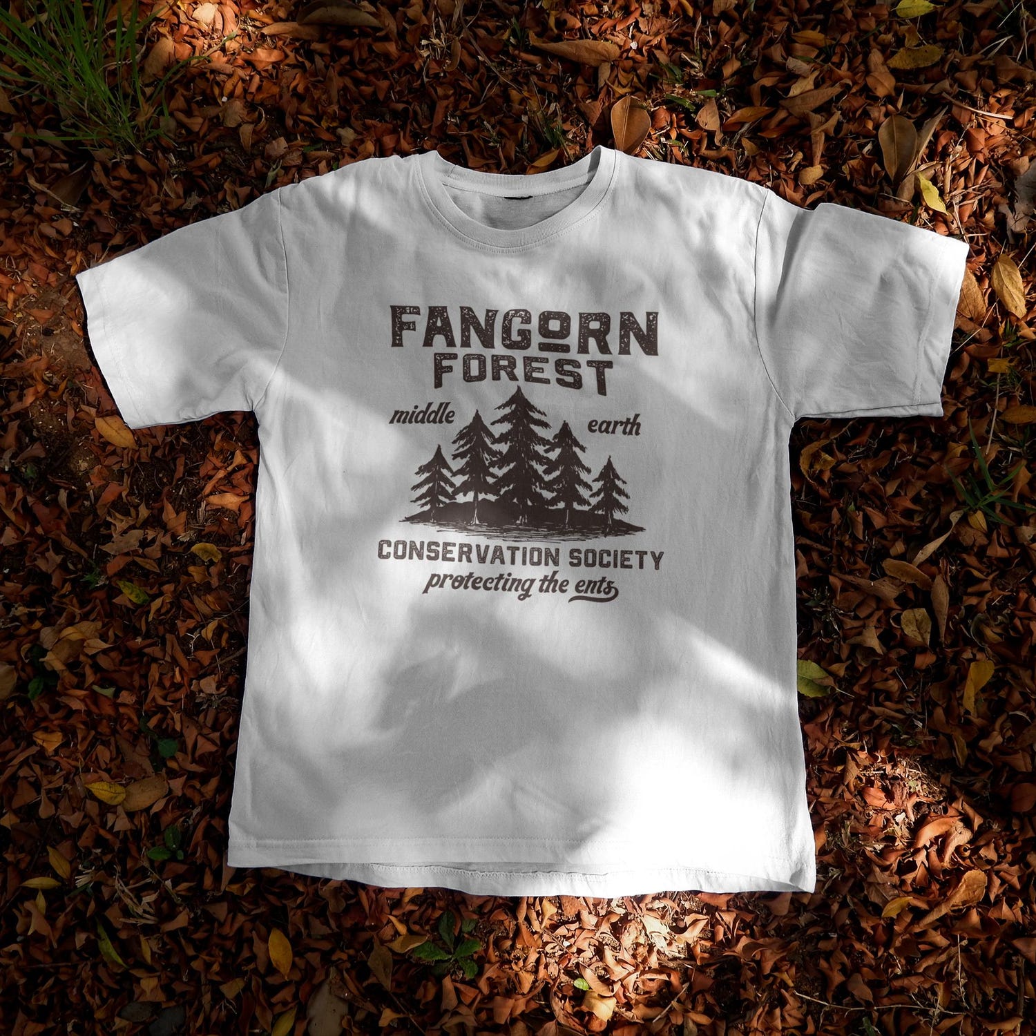 LOTR -  Fangorn Forest Conservation Society T-Shirt | Lord of the Rings Ents Unisex Classic Tee | Middle Earth Shirt