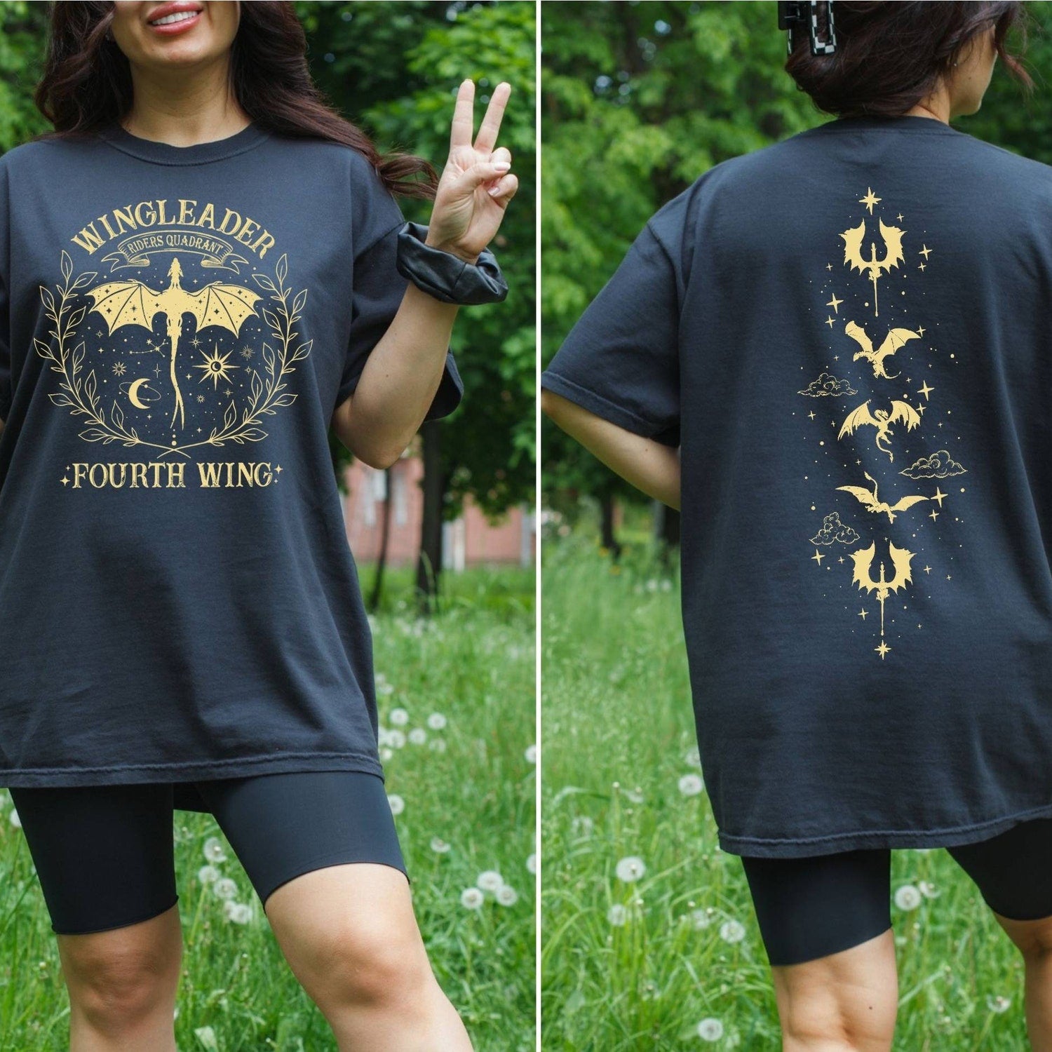 Fourth Wing Riders Quadrant Shirt, Basgiath War College Comfort Colors Shirt, Dragon Rider TShirt, Rebecca Yarros, Bookish Gift, LT144