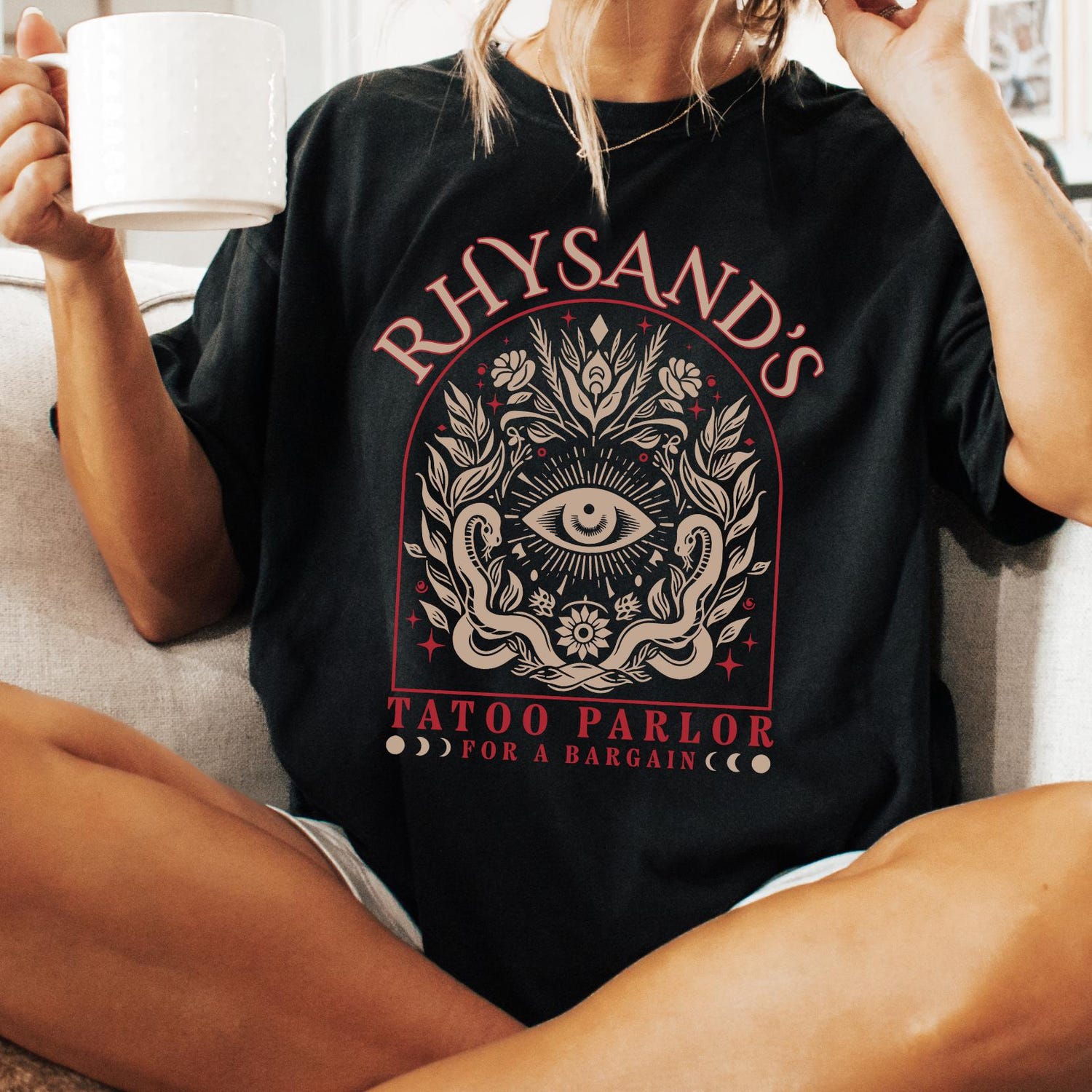 ACOTAR -  Rhysand's Tattoo Parlor | ACOTAR T-Shirt