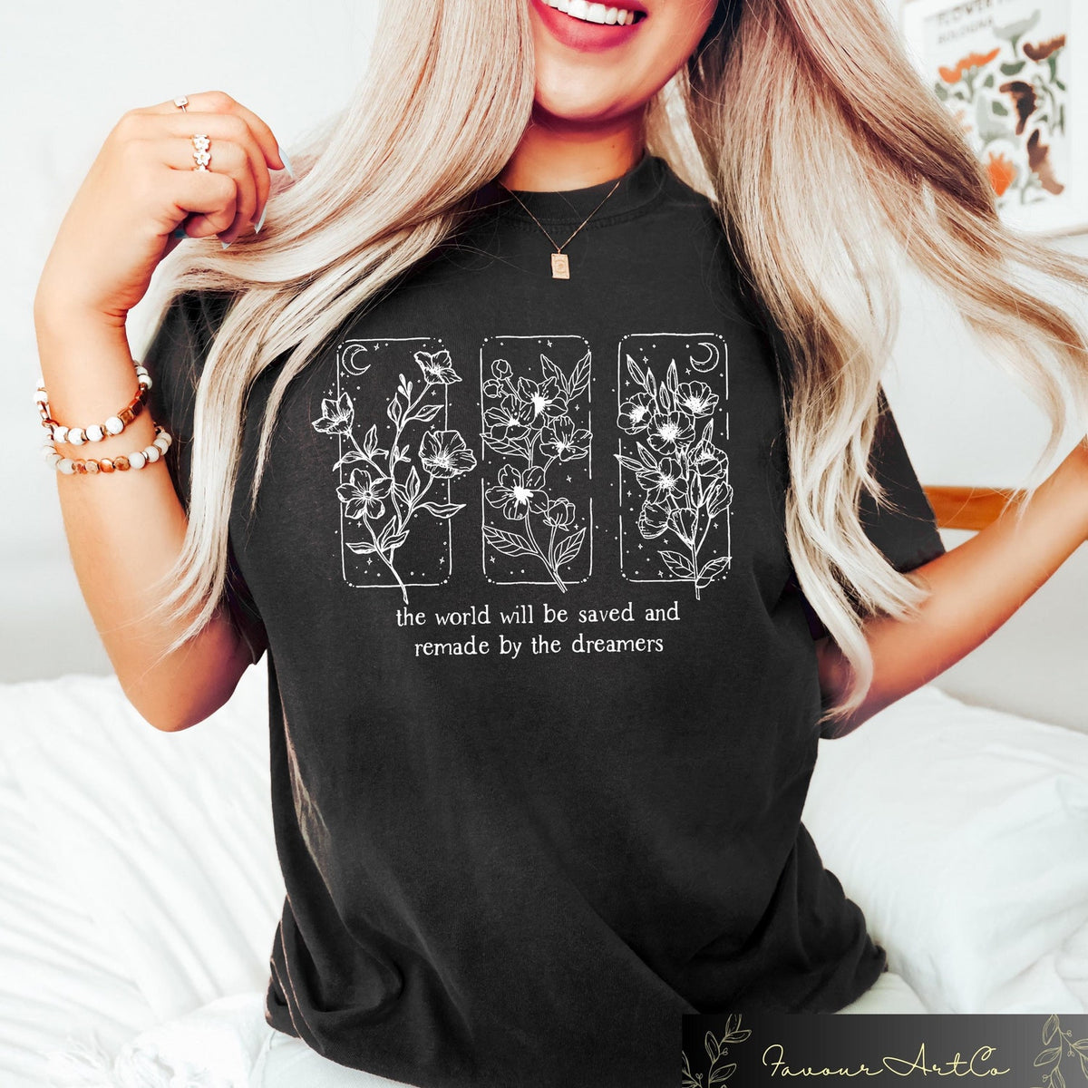 (TOG) -  Throne Of Glass Flower Aelin Quote T-shirt, Throne Of Glass Shirt, Retro Comfort Shirt, Aesthetic Womens Sweatshirt