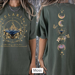 ACOTAR -  Velaris Comfort Colors Shirt,Velaris City Of Starlight Tee,Acotar Shirt,The Night Court Acotar Tee,Velaris 2-sides Tshirt,Bookish Gifts