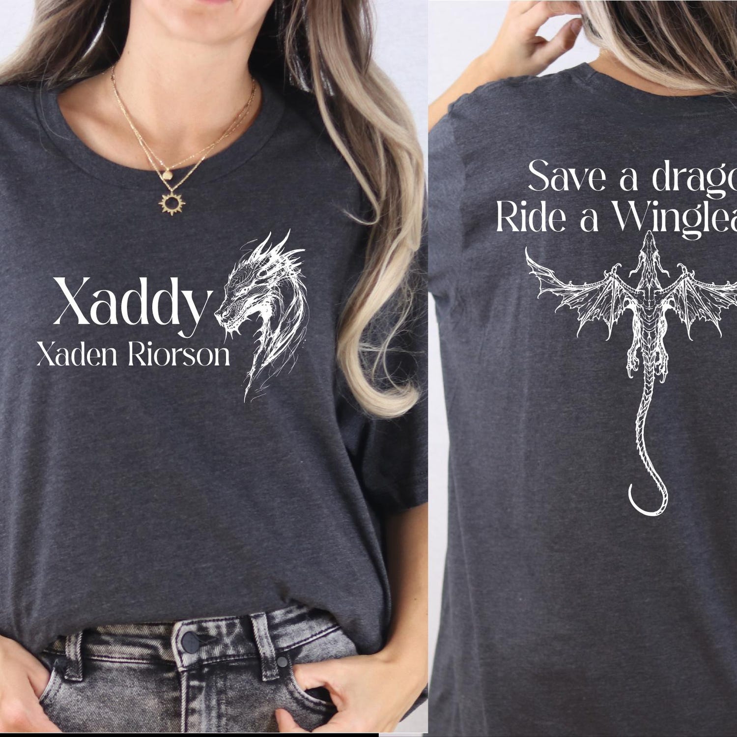 Fourth Wing -  Comfort Colors Xaddy Shirt, Xaden Riorson Shirt, Xaden Fourth Wing Shirt, Fourth Wing Merch, Iron Flame Tees, Rebecca Yarros Apparel