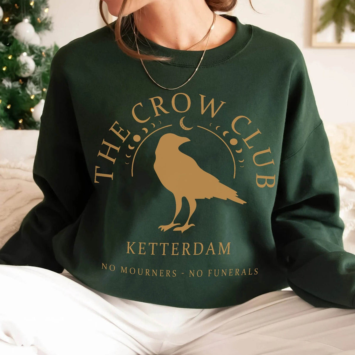 (SOC) -  Ketterdam Crow Club Sweatshirt, Six Of Crows shirt, Student Gift, Gift For Student, Educational Tee, Secondary School, Crooked Kingdom