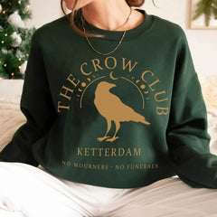 (SOC) -  Ketterdam Crow Club Sweatshirt, Six Of Crows shirt, Student Gift, Gift For Student, Educational Tee, Secondary School, Crooked Kingdom