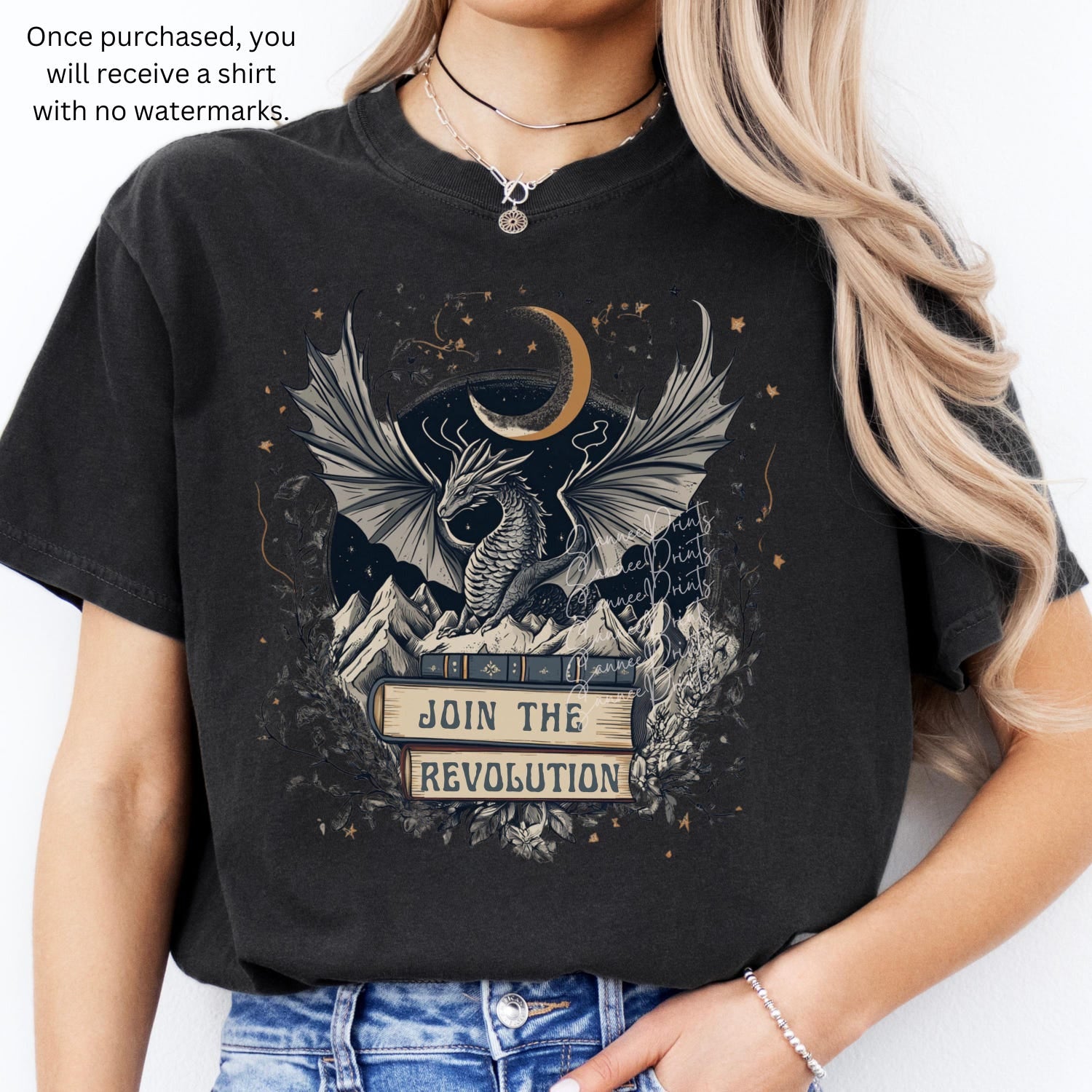 Fourth Wing -  Join the Revolution Book Dragon Shirt, Comfort Colors Unisex Tshirt Bookish Merch, Book Lover Gift, Reading Gift, Fourth Wing Merch Shirt