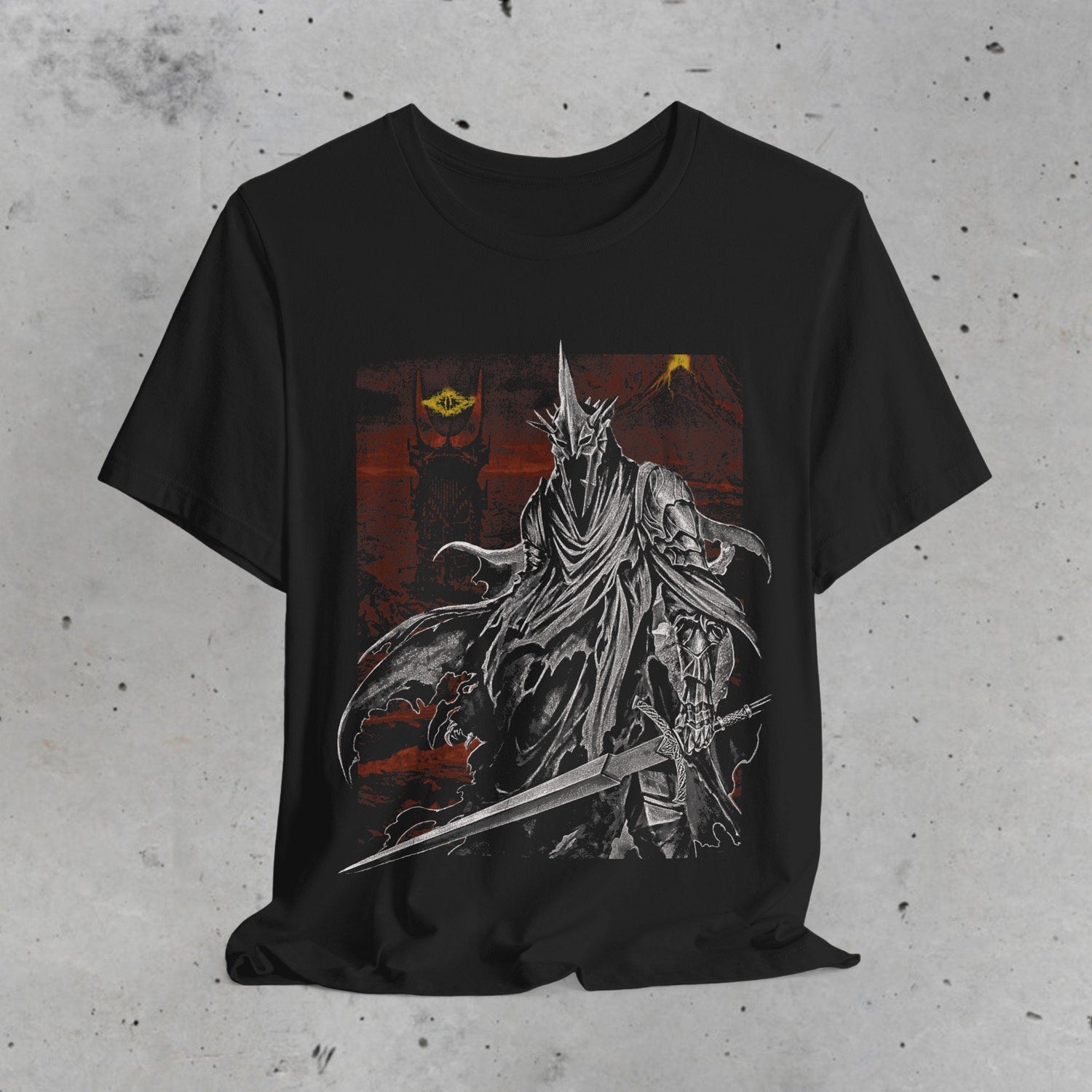 LOTR -  Lord of the Rings Shirt, Witch King of Angmar T Shirt, Mordor Tee, Sauron, Dark Lord, Morgoth