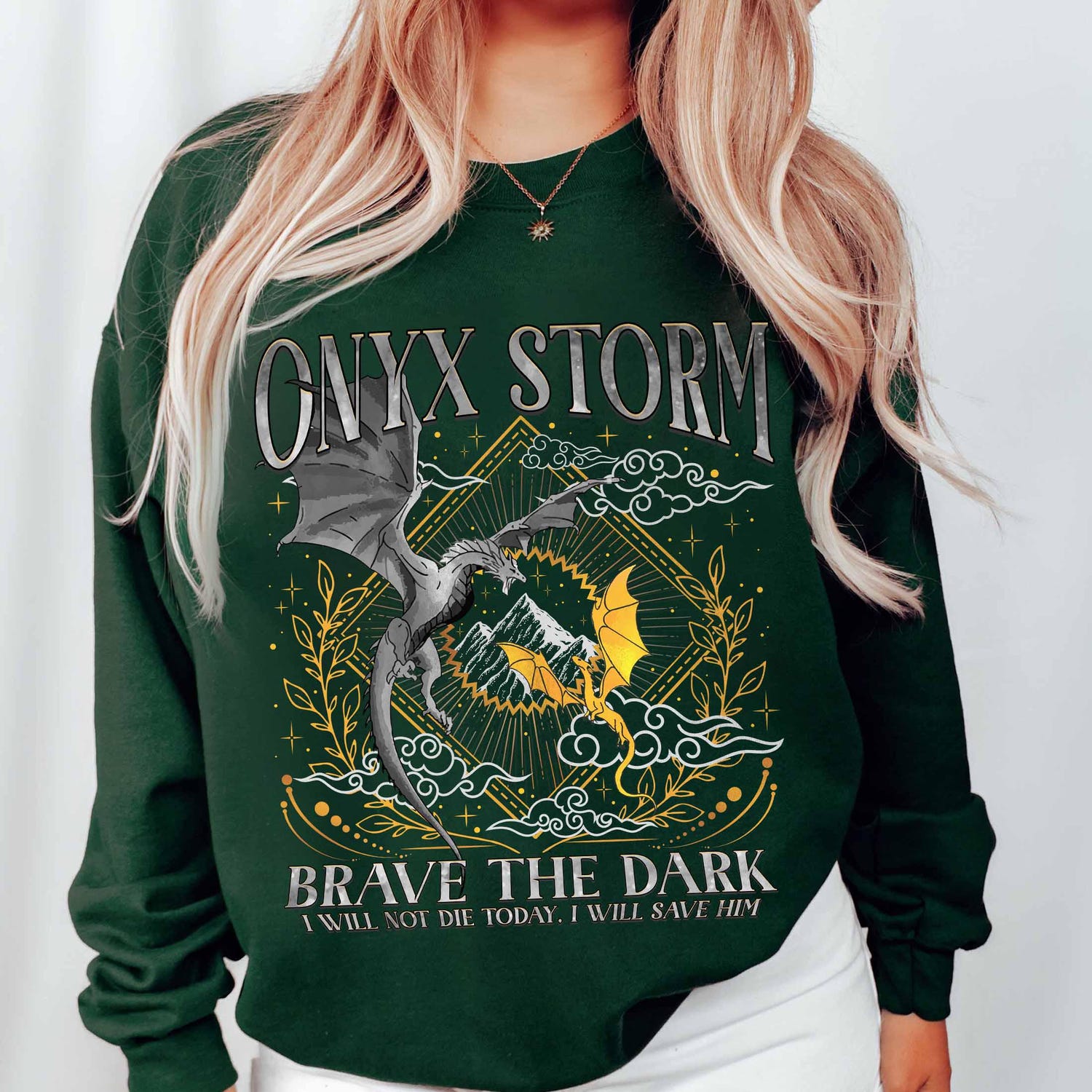 Fourth Wing -  Fourth Wing Series Sweatshirt, Onyx Storm Sweatshirt, Dragon Rider, Bookish Hoodie, Gift for Book Lover, Violet Sorrengail, Fantasy Book