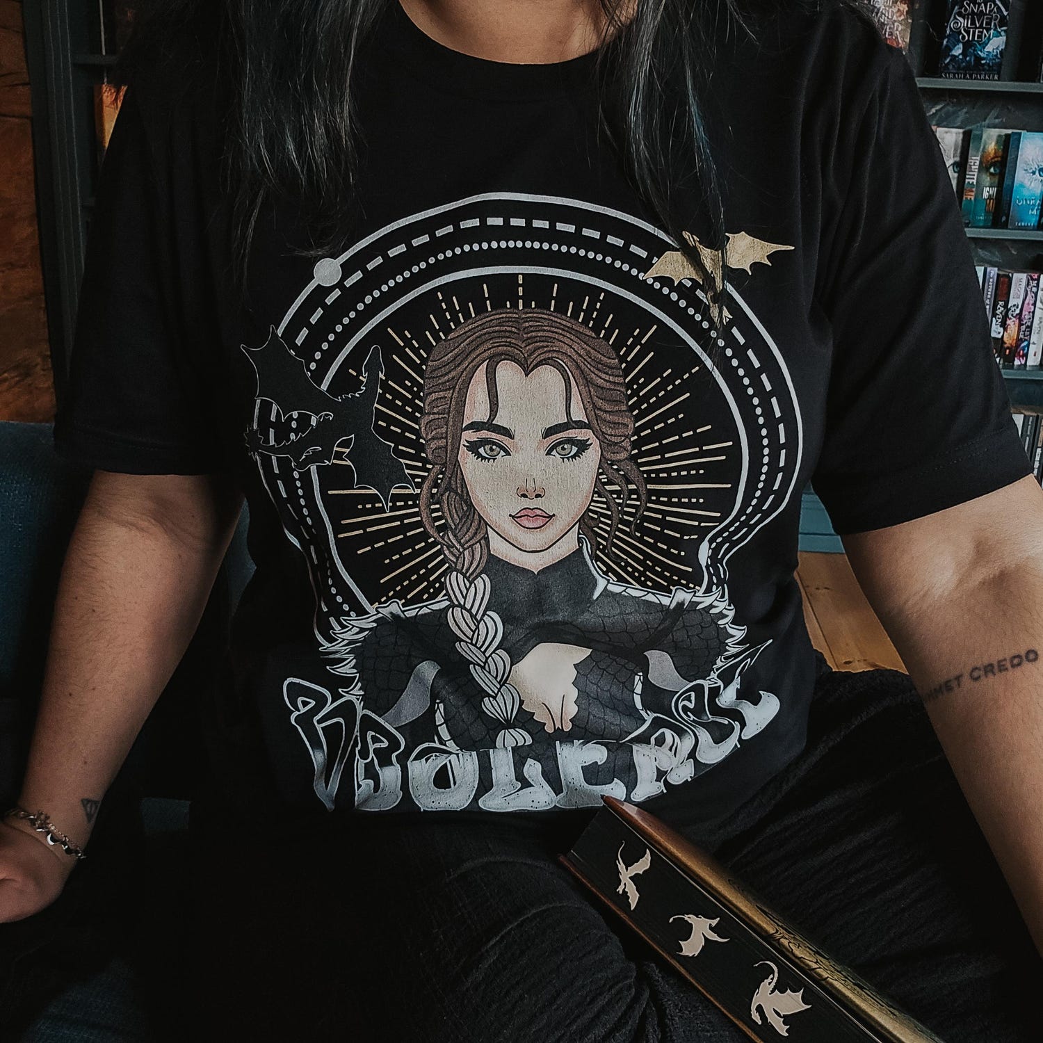 Fourth Wing -  Violence Officially Licensed Fourth Wing Unisex classic tee |Cozy Bookish Tee | Iron Flame | Onyx Storm T-shirt | shirt | Tshirt | Tote