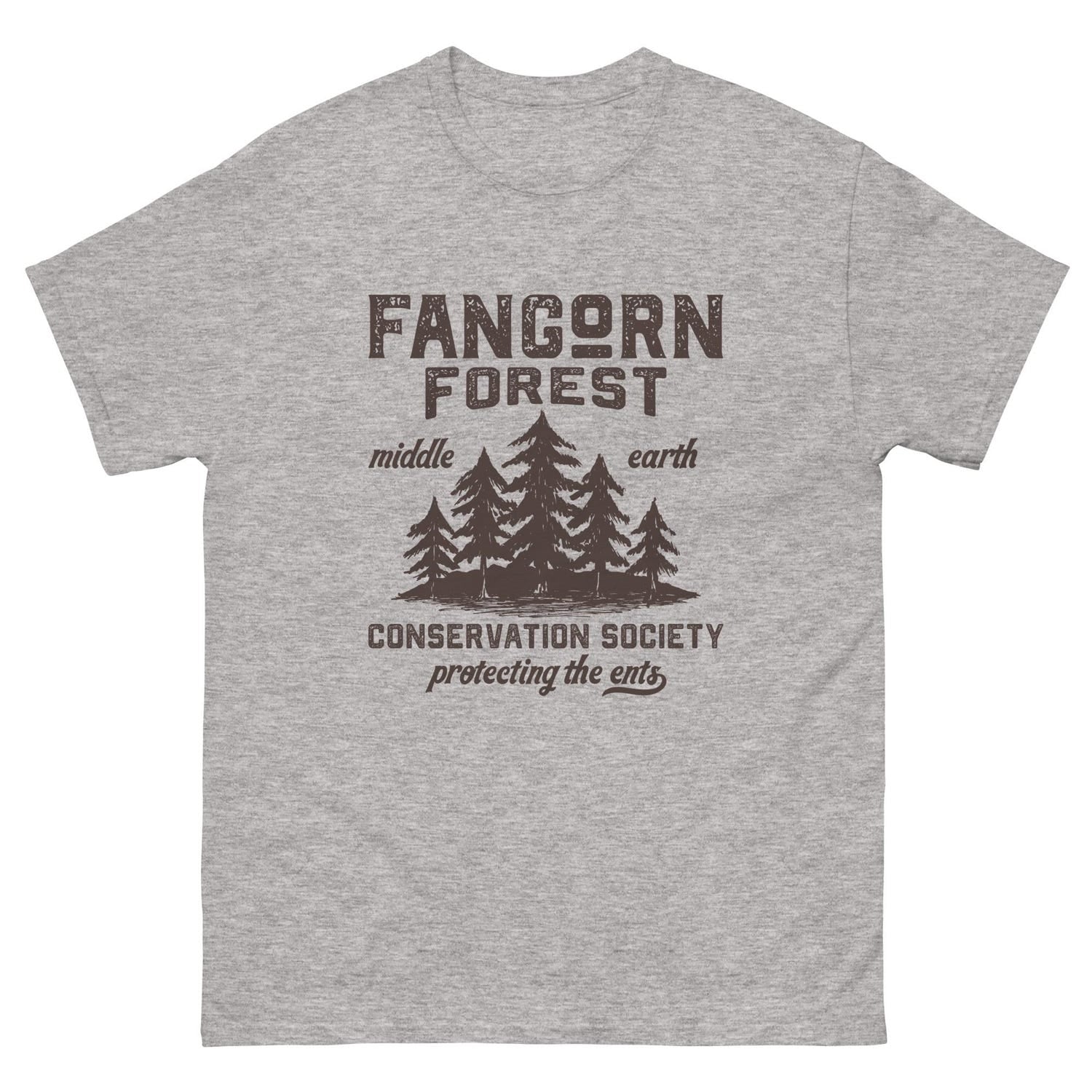 LOTR -  Fangorn Forest Conservation Society T-Shirt | Lord of the Rings Ents Unisex Classic Tee | Middle Earth Shirt