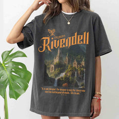 LOTR -  Rivendell Comfort Colors Shirt, The Fellowship Shirt, The Shire Distressed, The Hobbits