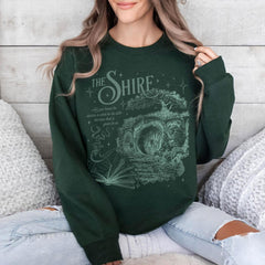 LOTR -  The Shire LOTR Shirt For Fans, Fantasy Book Lover Sweatshirt, Funny Second Breakfast Tee, Hoodie For Book Lover