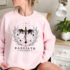 Fourth Wing -  Fourth Wing Sweatshirt, Basgiath War College Comfort Colors Shirt, Dragon Rider, Violet Sorrengail, Xaden Riorson, Riders Quadrant, Reader