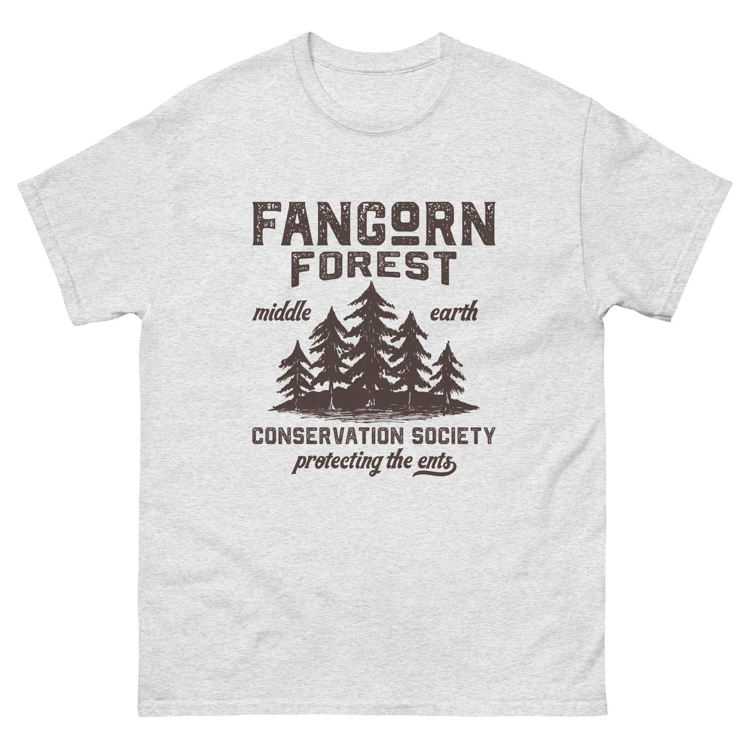 LOTR -  Fangorn Forest Conservation Society T-Shirt | Lord of the Rings Ents Unisex Classic Tee | Middle Earth Shirt