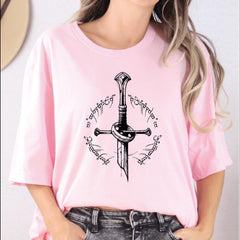 LOTR -  Tolkien Shirt, Narsil Broken Blade Shirt, Lotr Tee, Lotr Fan Nerdy Gift, Gifts for Book Lovers, Lotr Sword