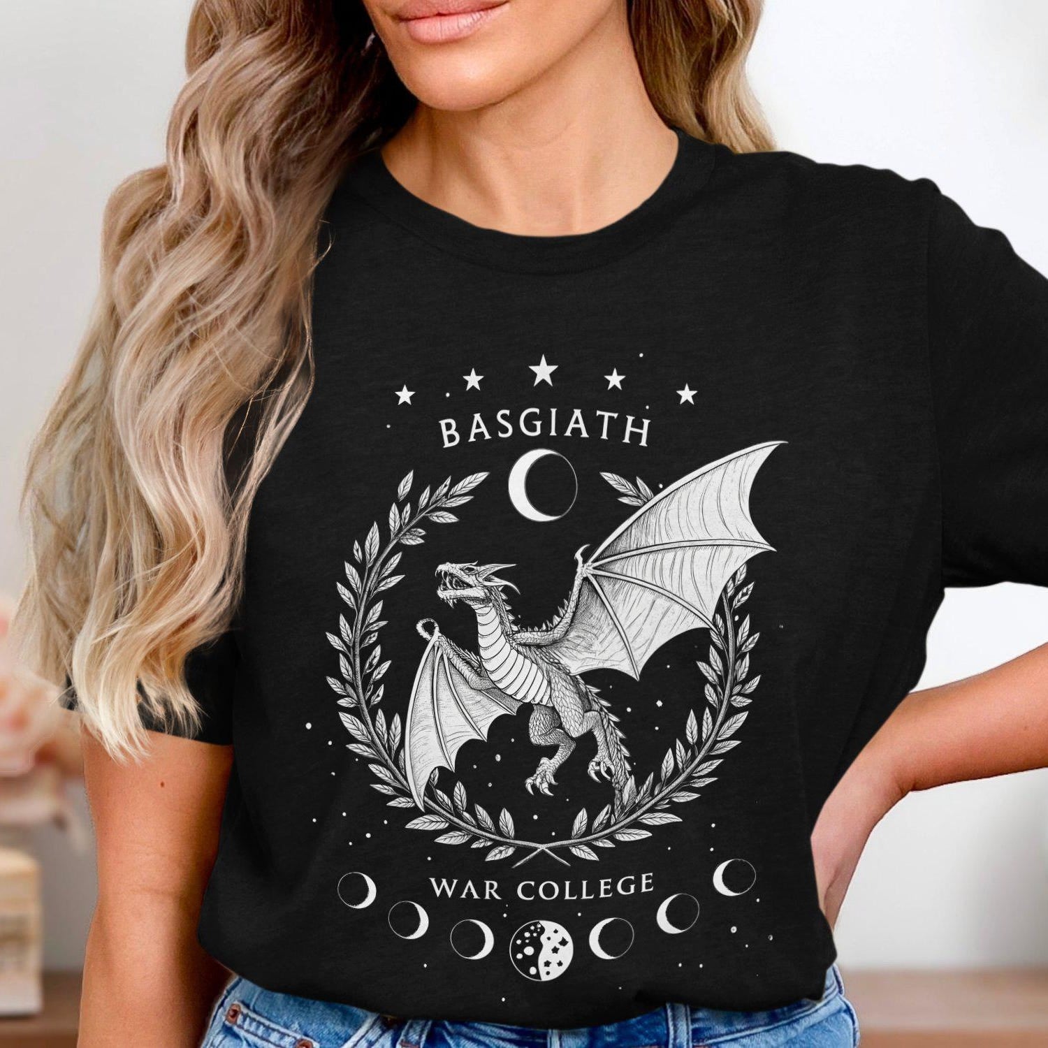 Fourth Wing -  Basgiath War College Shirt, Fourth Wing , Iron Flame Shirt, Dragon Rider Shirt, Rebecca Yoros, violent little thing, Xaden Riorson gift