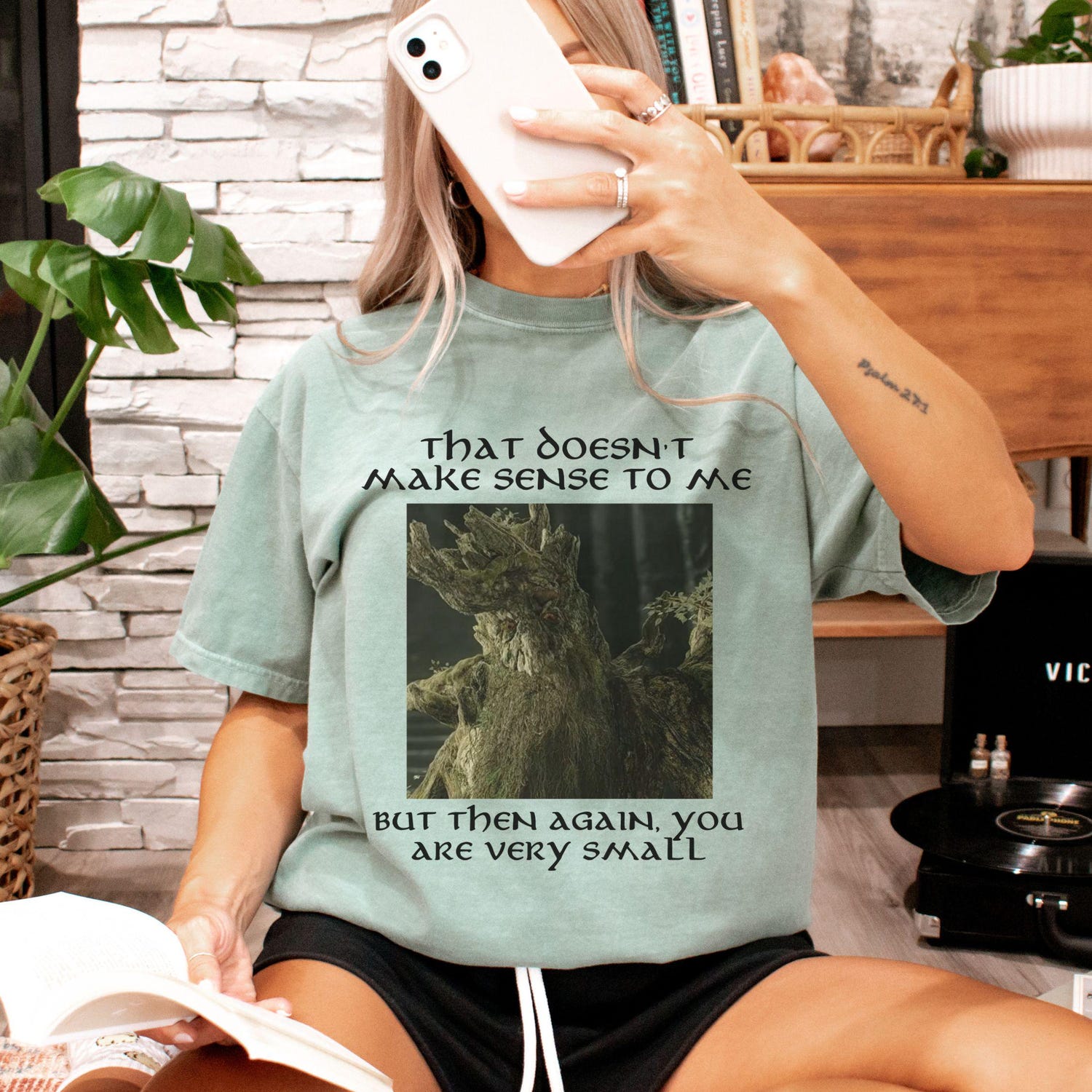 LOTR -  LOTR Ent T-shirt, Treebeard Shirt, Lord of the Rings, Gandalf Sauron Bilbo, Hobbitcore