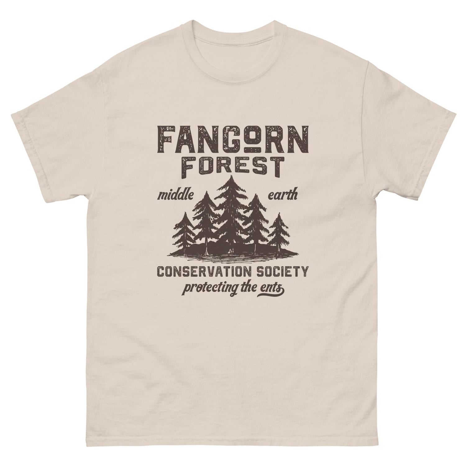 LOTR -  Fangorn Forest Conservation Society T-Shirt | Lord of the Rings Ents Unisex Classic Tee | Middle Earth Shirt