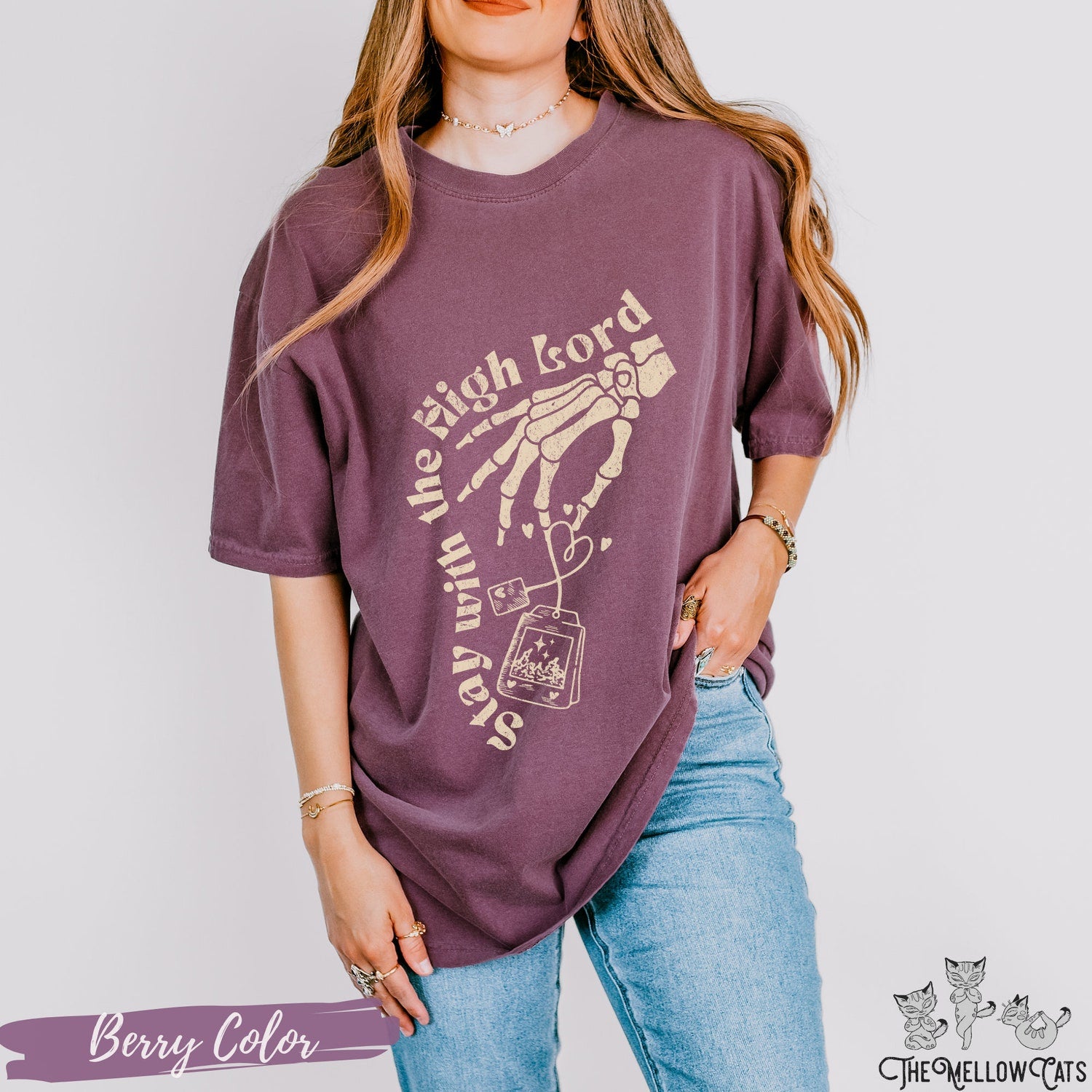 ACOTAR -  Suriel Tea Co ACOTAR Comfort Colors shirt, Suriel's Tearoom Licensed SJM booktok merch, Feyre & Rhysand Bat Boys tee Night court Velaris top