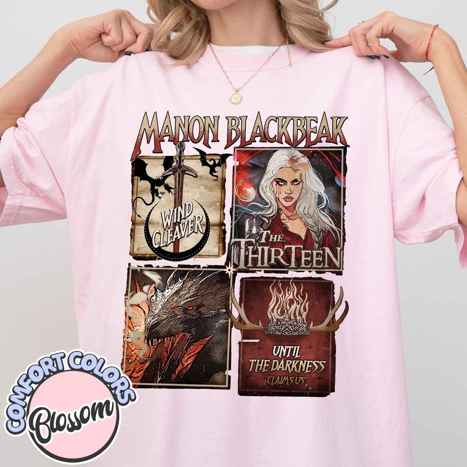 (TOG) -  We Are The Thirteen Shirt From Now Until The Darkness Claims, Acotar Crescent City, Manon Blackbeak Throne Of Glass Shirt, Sjm Bookish Shirt