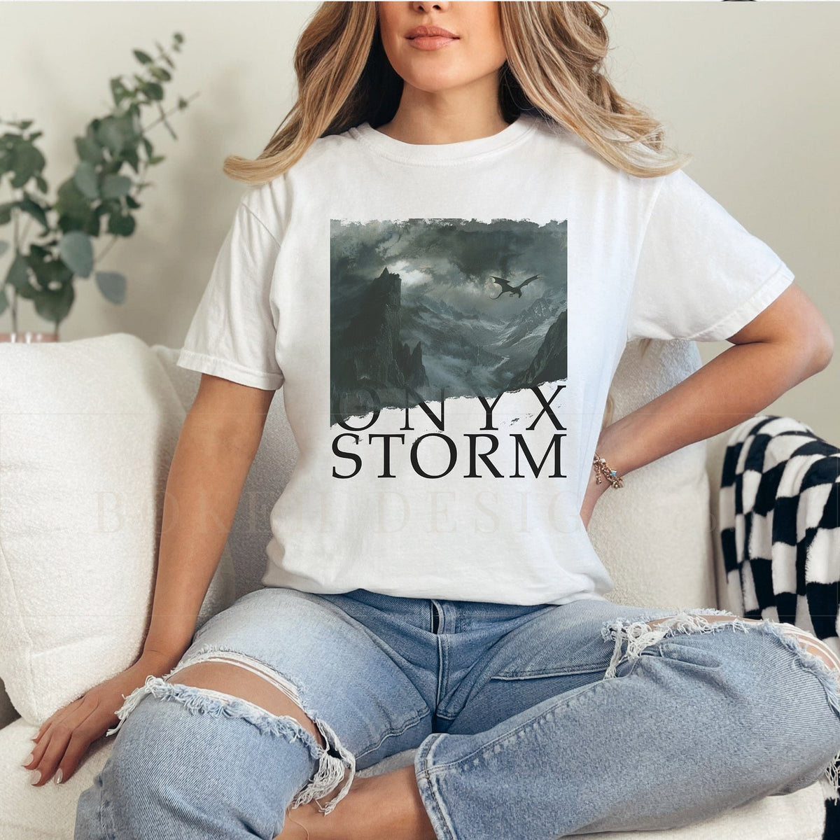 Fourth Wing -  Onyx Storm shirt Fourth Wing book shirt Empyrean Series Iron Flame book dragons romantasy bookish birthday gift for her